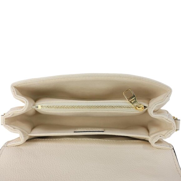 Louis Vuitton  Metis East West Pochette Empreinte Leather Crossbody Bag Cream - Picture 12 of 15
